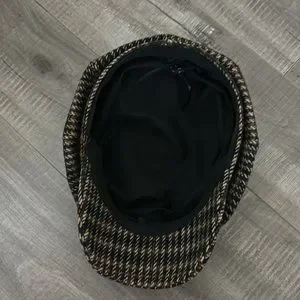 Accessories | Y2k Brown Plaid Checker Casquette Hat | Poshmark display picture 2